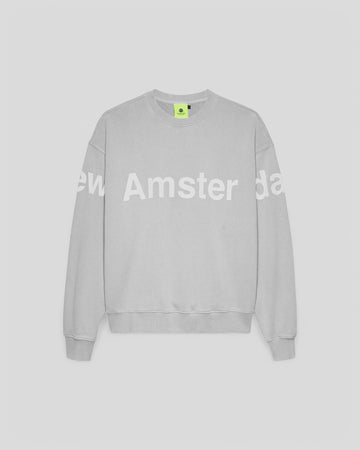 New Amsterdam || Line Crewneck Sweat - Ash M"
