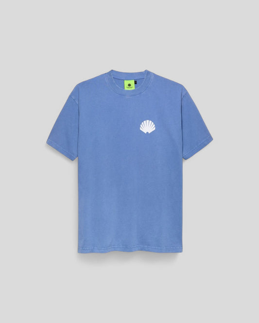 New Amsterdam || Logo Tee - Blue Washed - M'