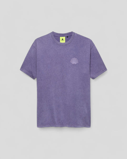 New Amsterdam || Logo Tee Washed Embro - Purple Haze - M"