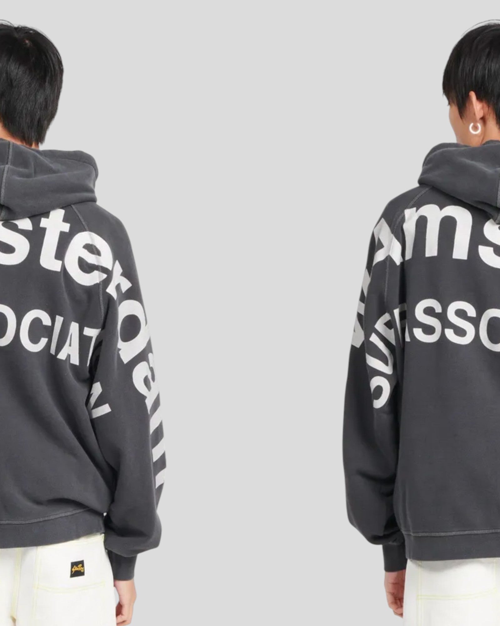 New Amsterdam || Logo Line Hoodie - Black - M" New Amsterdam Surf Association