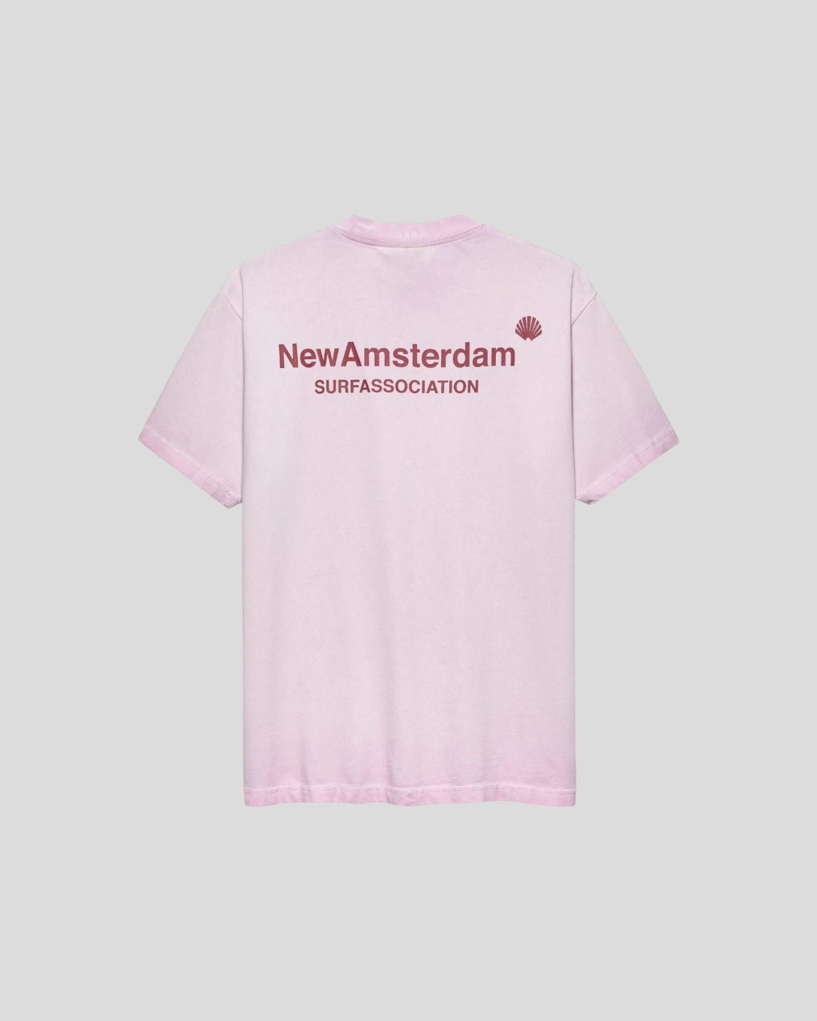 New Amsterdam || Logo Tee - Fair Orchid M " New Amsterdam Surf Association