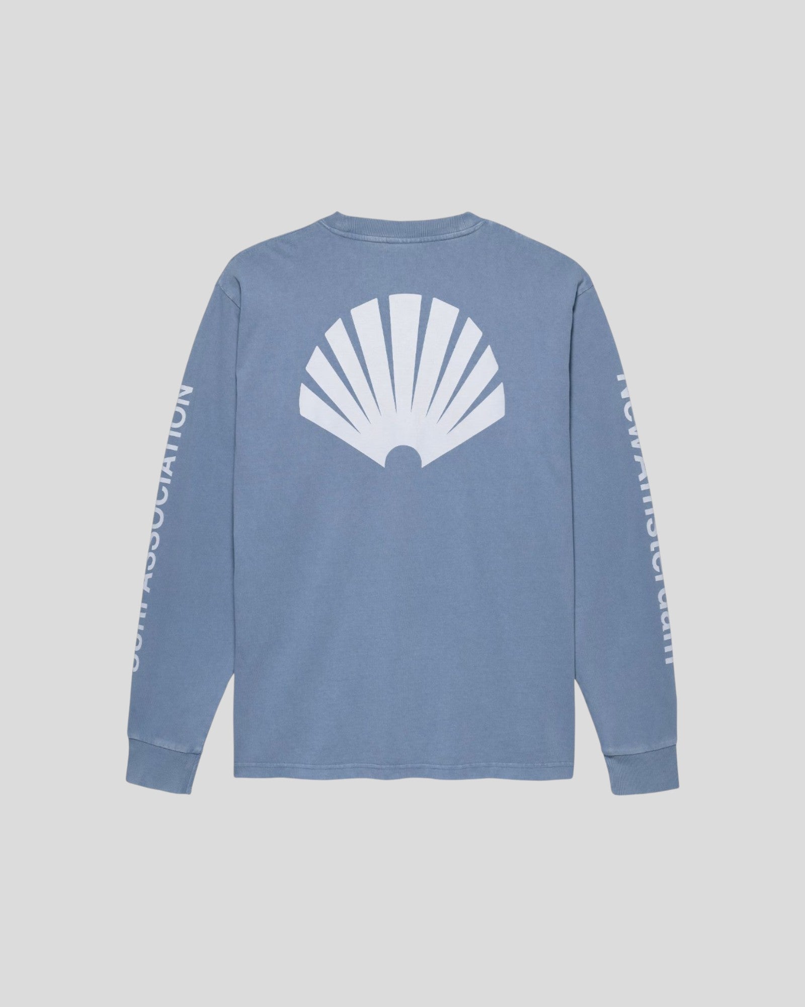 New Amsterdam || Logo Longsleeve Tee - Blue M" New Amsterdam Surf Association