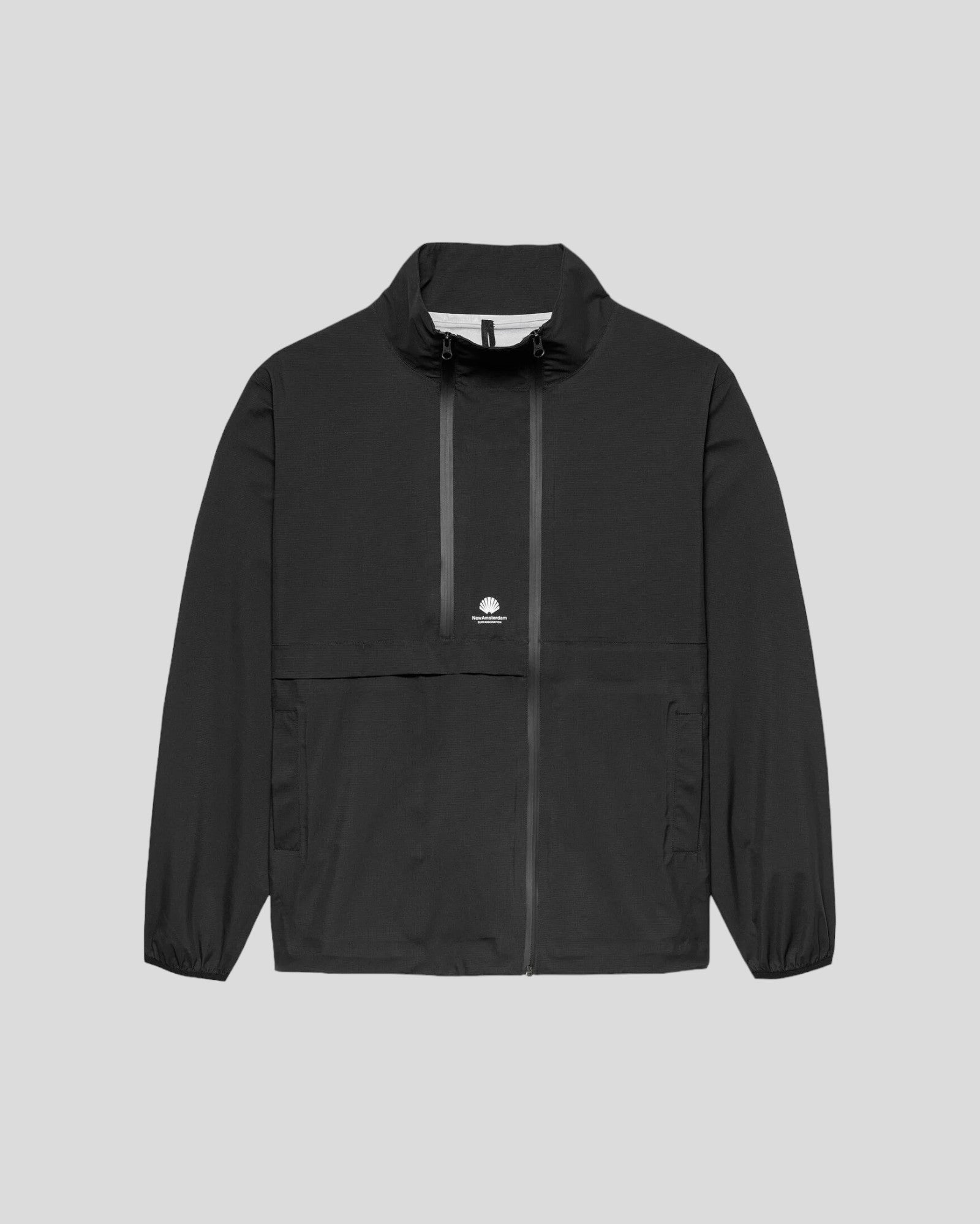 New Amsterdam || Asymmetrical Jacket - Black