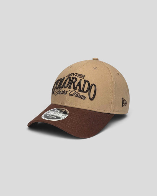 New Era || 9Forty M-Crown Colorado -Brown/Coffee - M' New Era