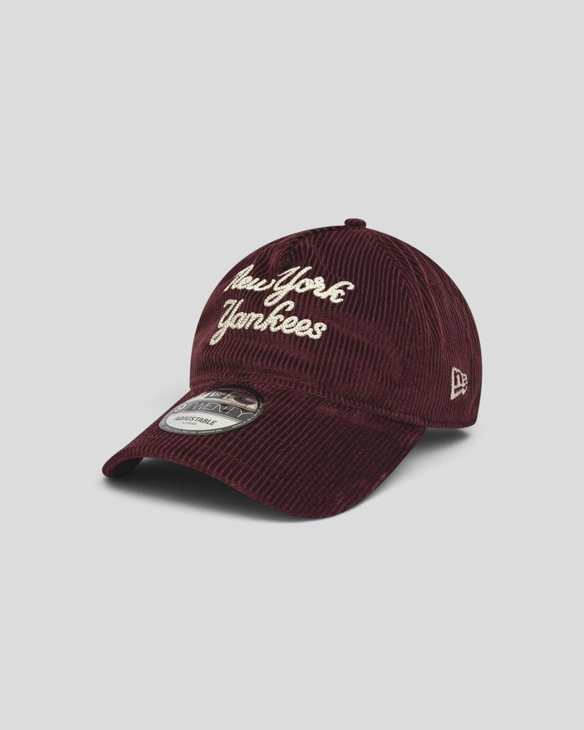 New Era || 9Twenty Cord Script  New York Yankees - Bordeaux - M' New Era