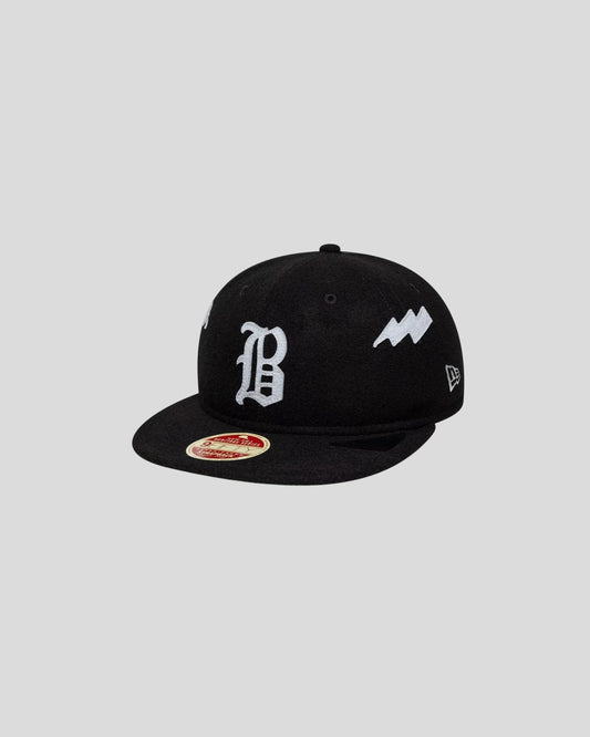New Era || Heritage 9FIFTY Retro Crown Atlanta Braves MLB - Black - M’ New Era