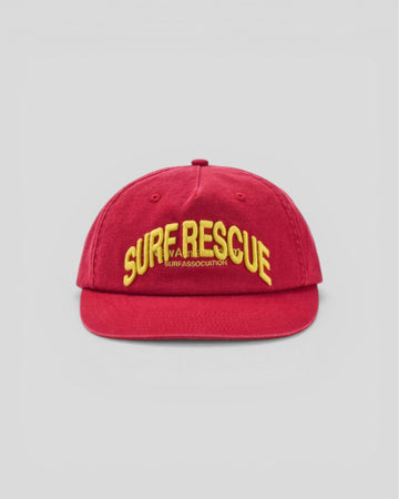 New Amsterdam || Surf Rescue Cap - Scarlet - M’ New Amsterdam Surf Association