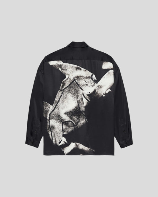 New Amsterdam || Glossy Longsleeve Shirt - Black New Amsterdam Surf Association