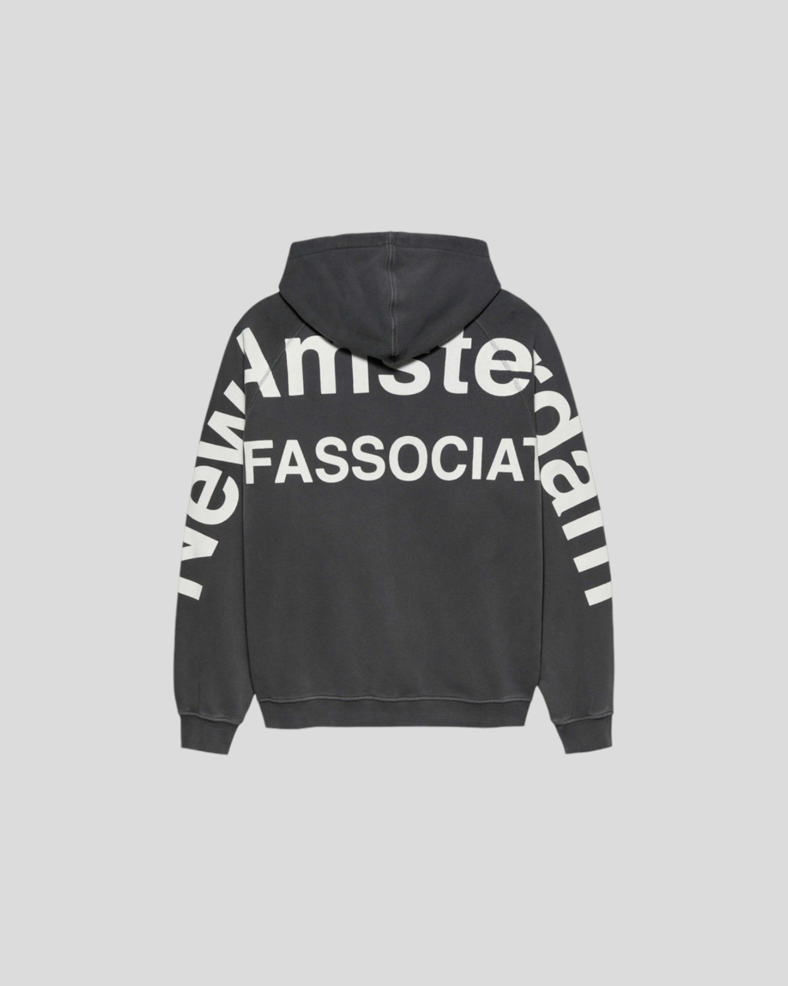 New Amsterdam || Logo Line Hoodie - Anthracite