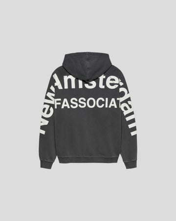 New Amsterdam || Logo Line Hoodie - Anthracite