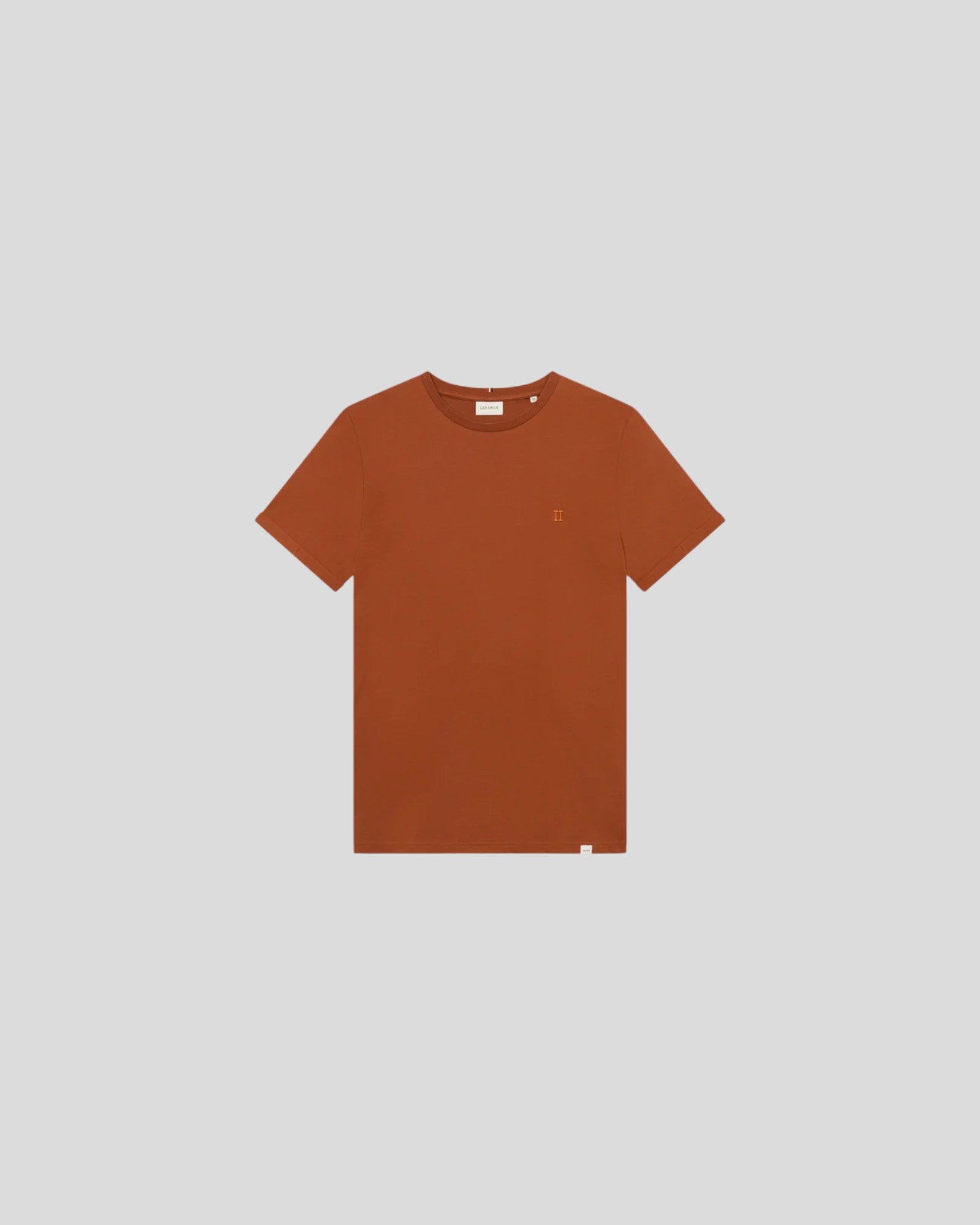 les Deux || Norregaard T-Shirt - Arabian Spice/ Orange Les Deux