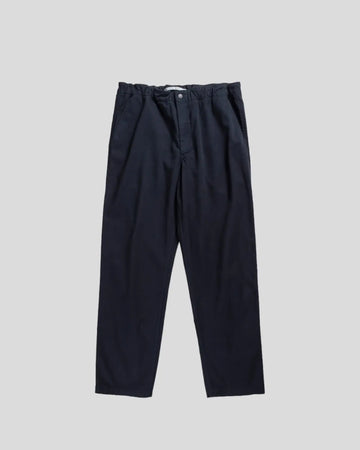 Norse Projects || Ezra Relaxed Organic Trouser - Dark Navy Norse Projects
