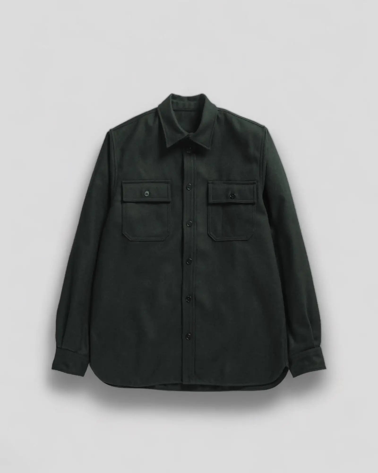 Norse Projects || Silas Wool Overshirt - Varsity Green Norse Projects