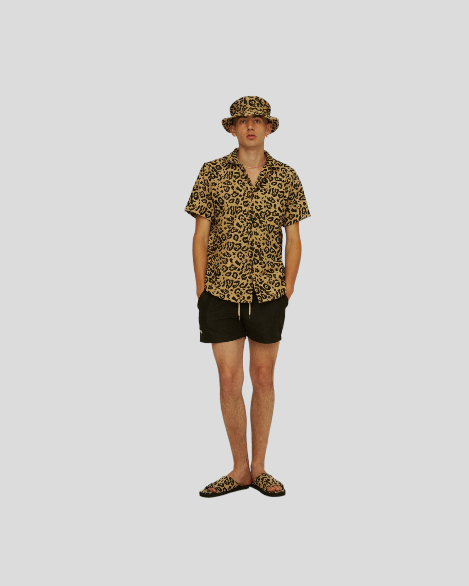 OAS || Leo Cuba Terry Shirt - Leopard OAS Compagny