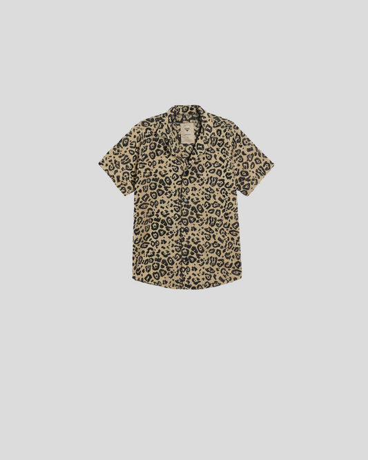 OAS || Leo Cuba Terry Shirt - Leopard