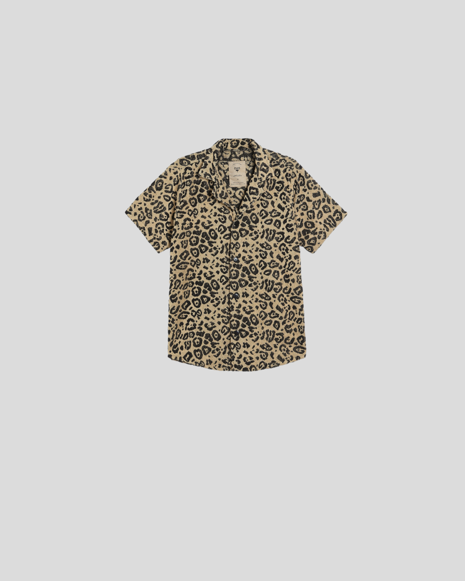 OAS || Leo Cuba Terry Shirt - Leopard OAS Compagny