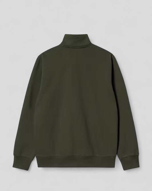 Carhartt || Chase Neck Zip Sweat - Olive/Gold - M’ Carhartt