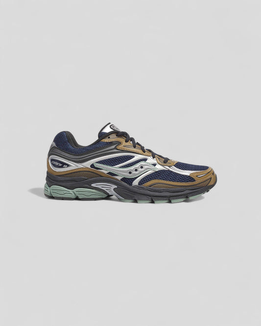 Saucony || Progrid Omni 9 - Brown/Navy - M’ Saucony