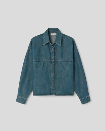 American Vintage || Ozyr Chemise - Mzdium Green Cast American Vintage