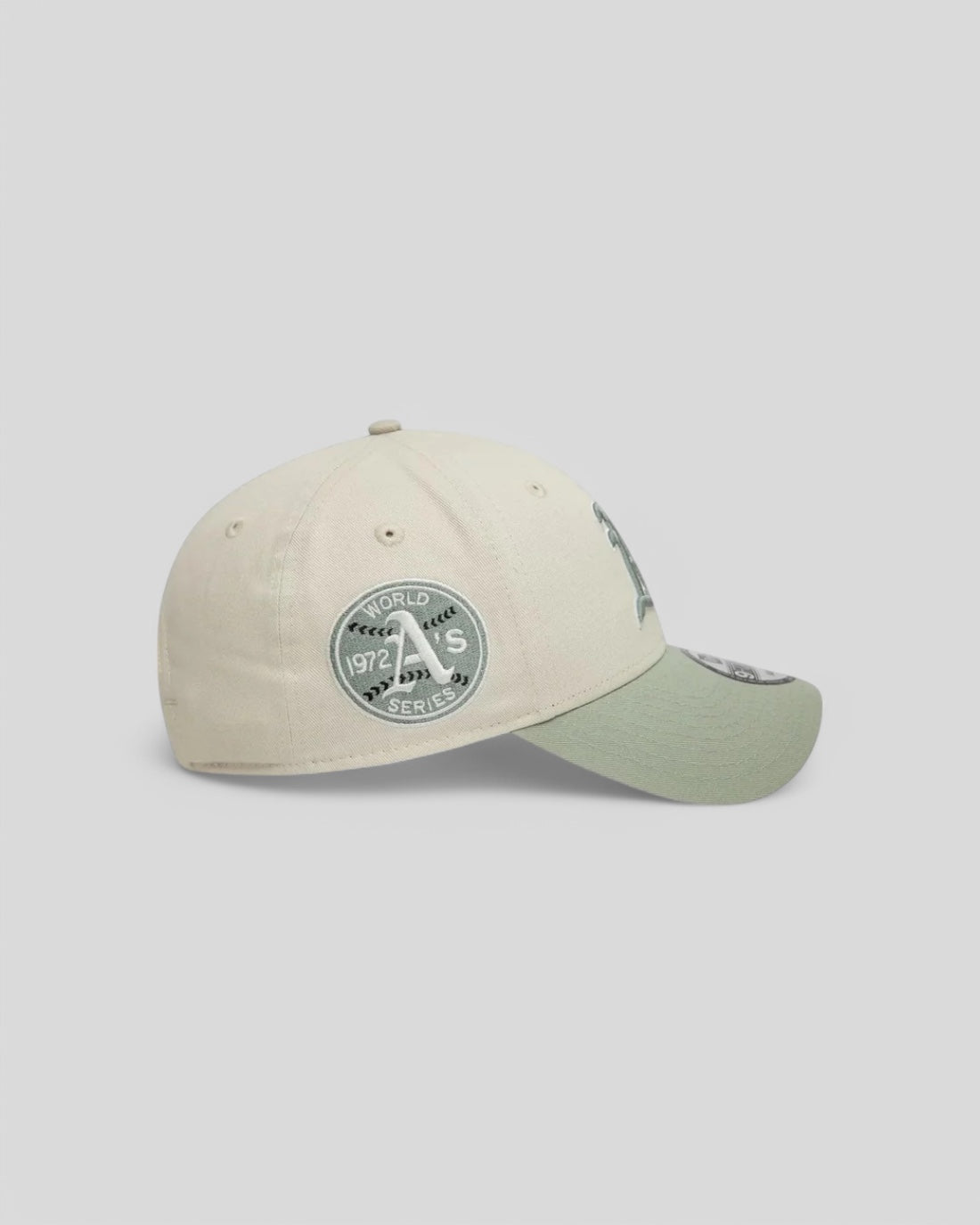 New Era || 9FORTY Adjustable Oakland Athletics World Series - Patch Crème New Era