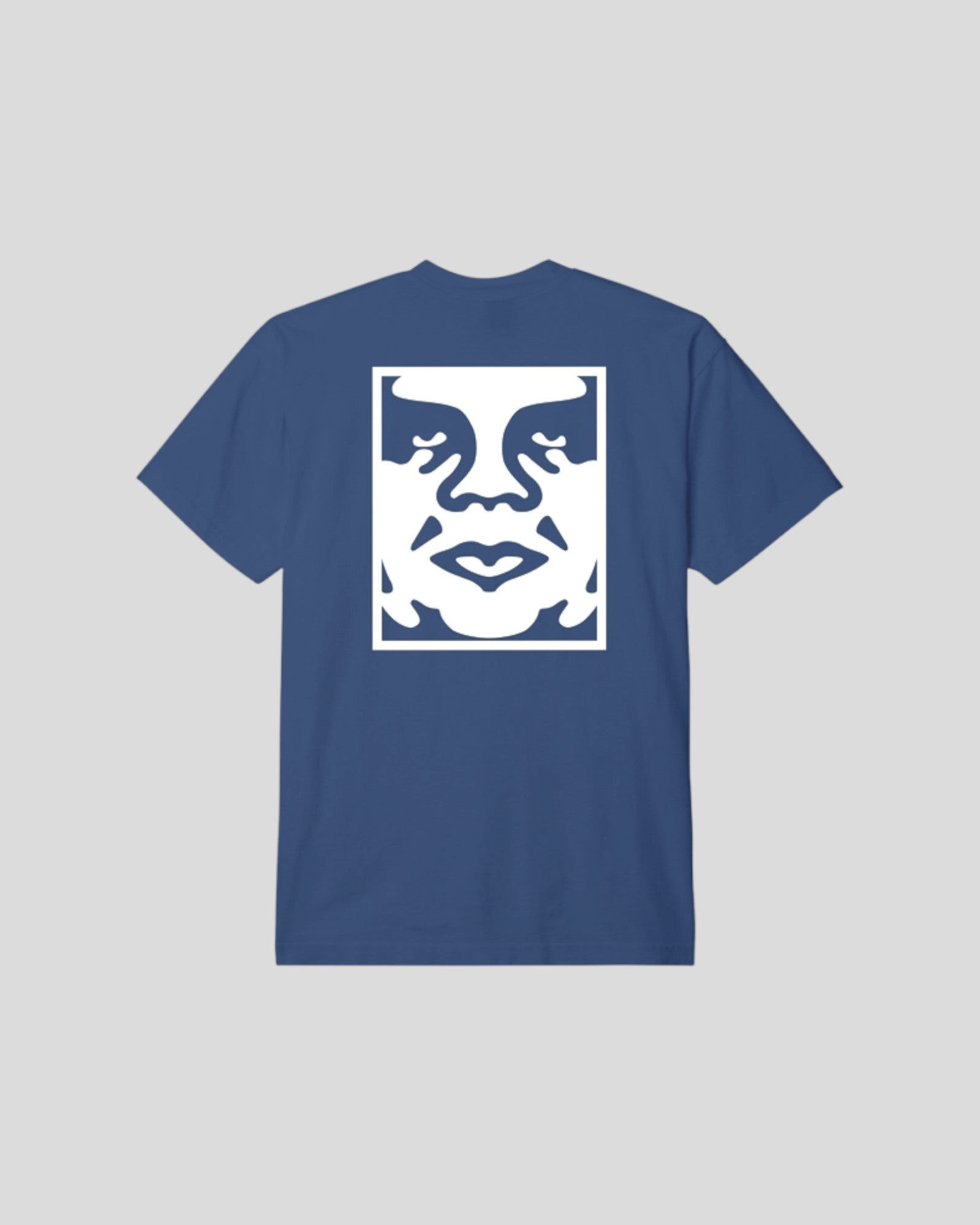 Obey || Bold Icon Heavyweight Tee - Legion Blue Obey