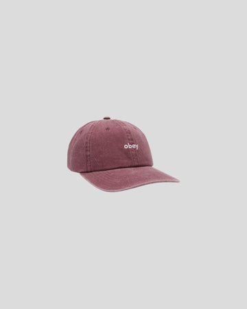 Obey || 6 Panel - Pigment Vino Obey
