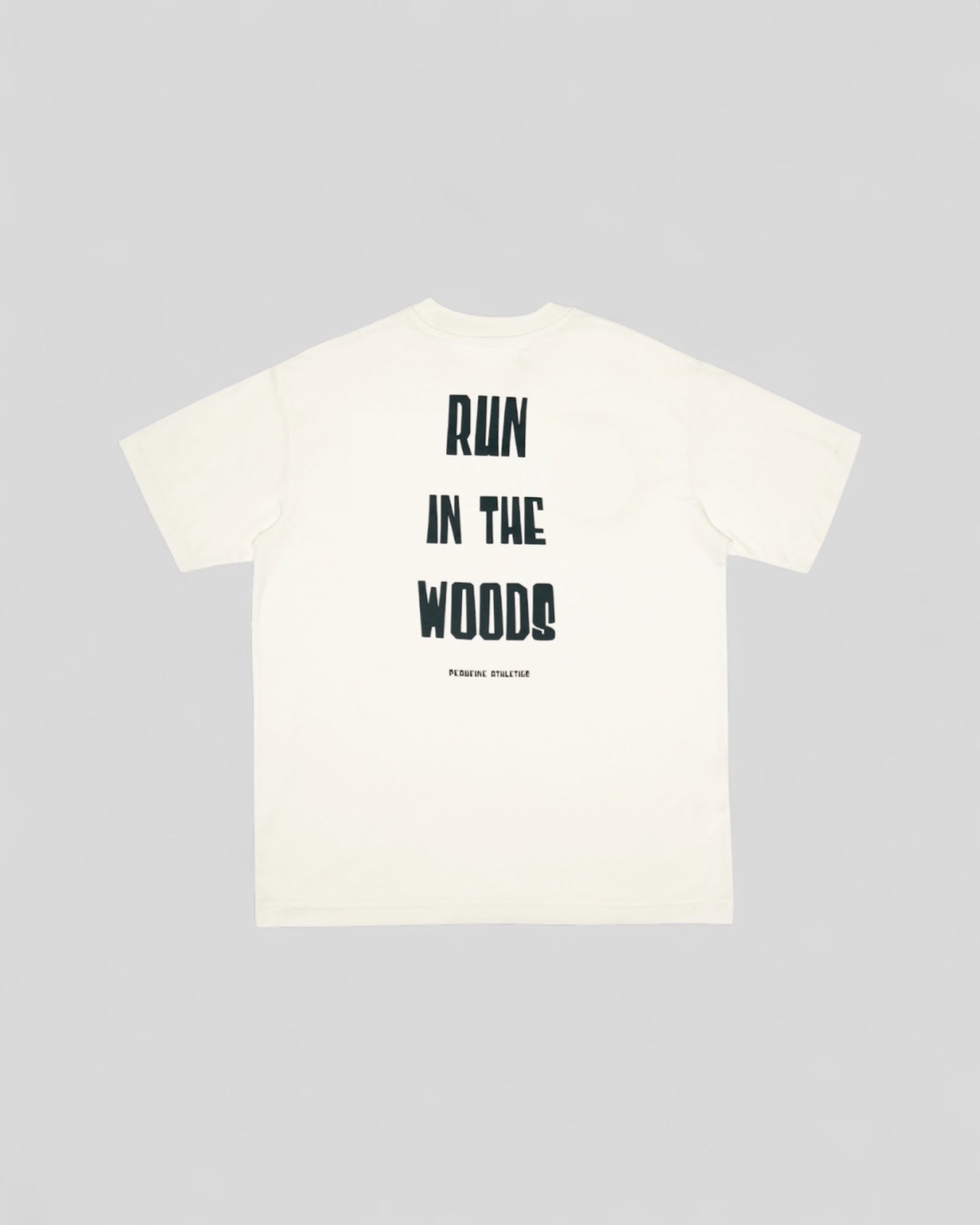 Peaufine || Wood T-Shirt - Run In The Woods - Off White - M’ Peaufine