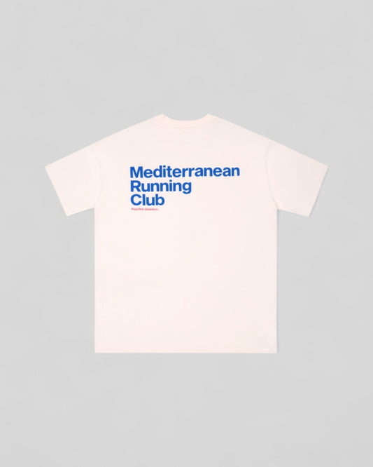 Peaufine || Oversize T-Shirt Mediterranean - Off White - M’ Peaufine
