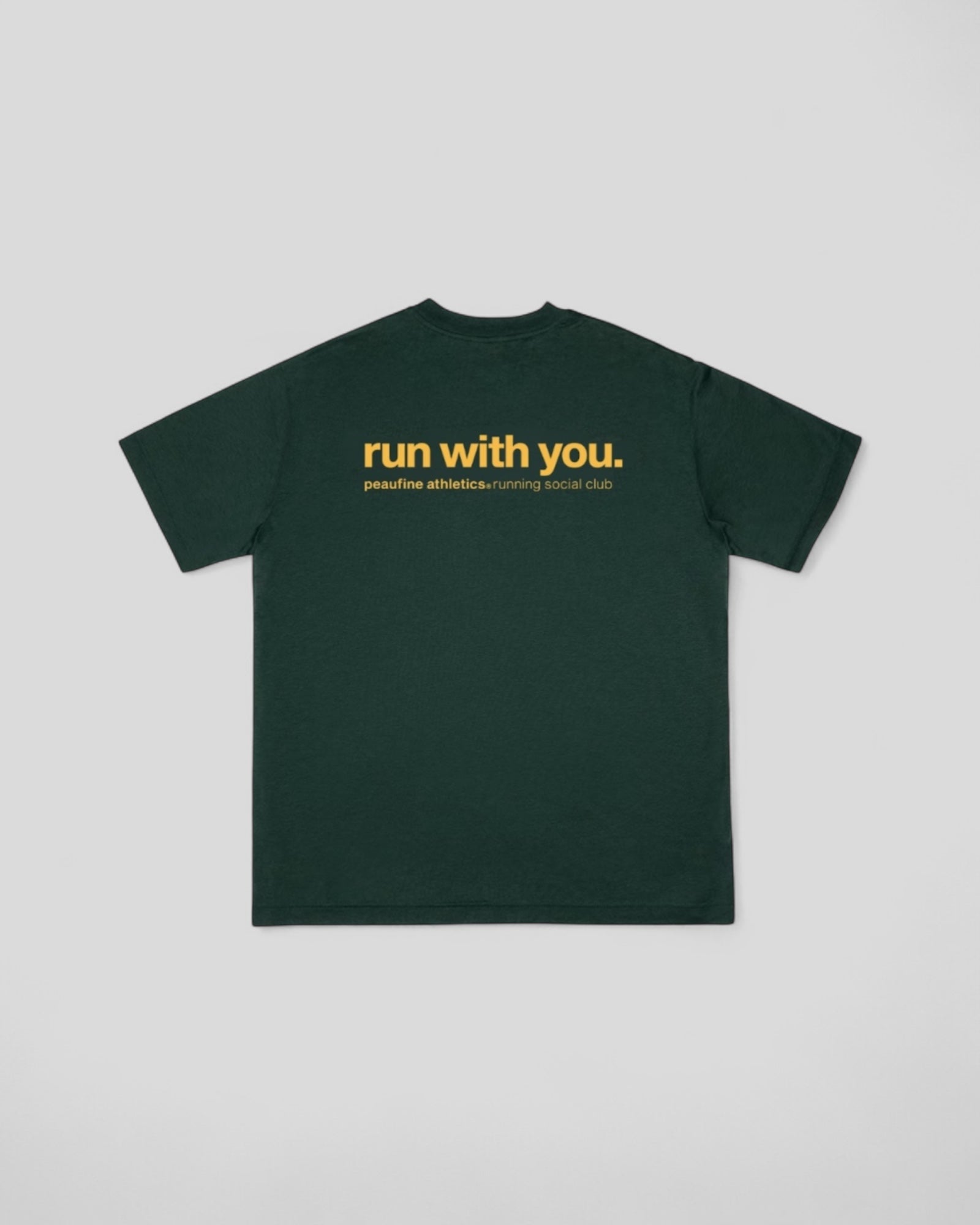 Peaufine || Wood T-Shirt - Running Social Club - Pine Forest - M’ Peaufine
