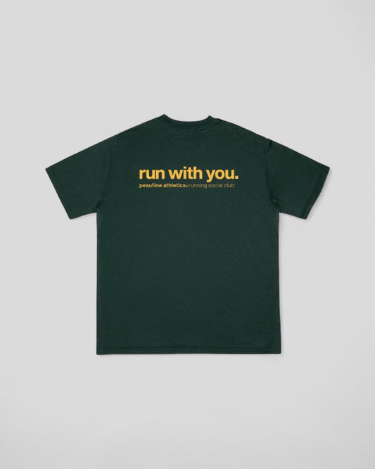 Peaufine || Wood T-Shirt - Running Social Club - Pine Forest - M’ Peaufine