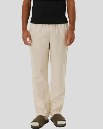 Les Deux || Patrick Linen Pants - Light Sand