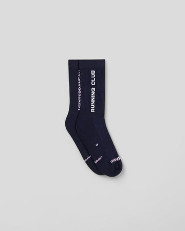 Peaufine || Mediterranean Running Club Socks - Vaporfeel - Navy Peaufine