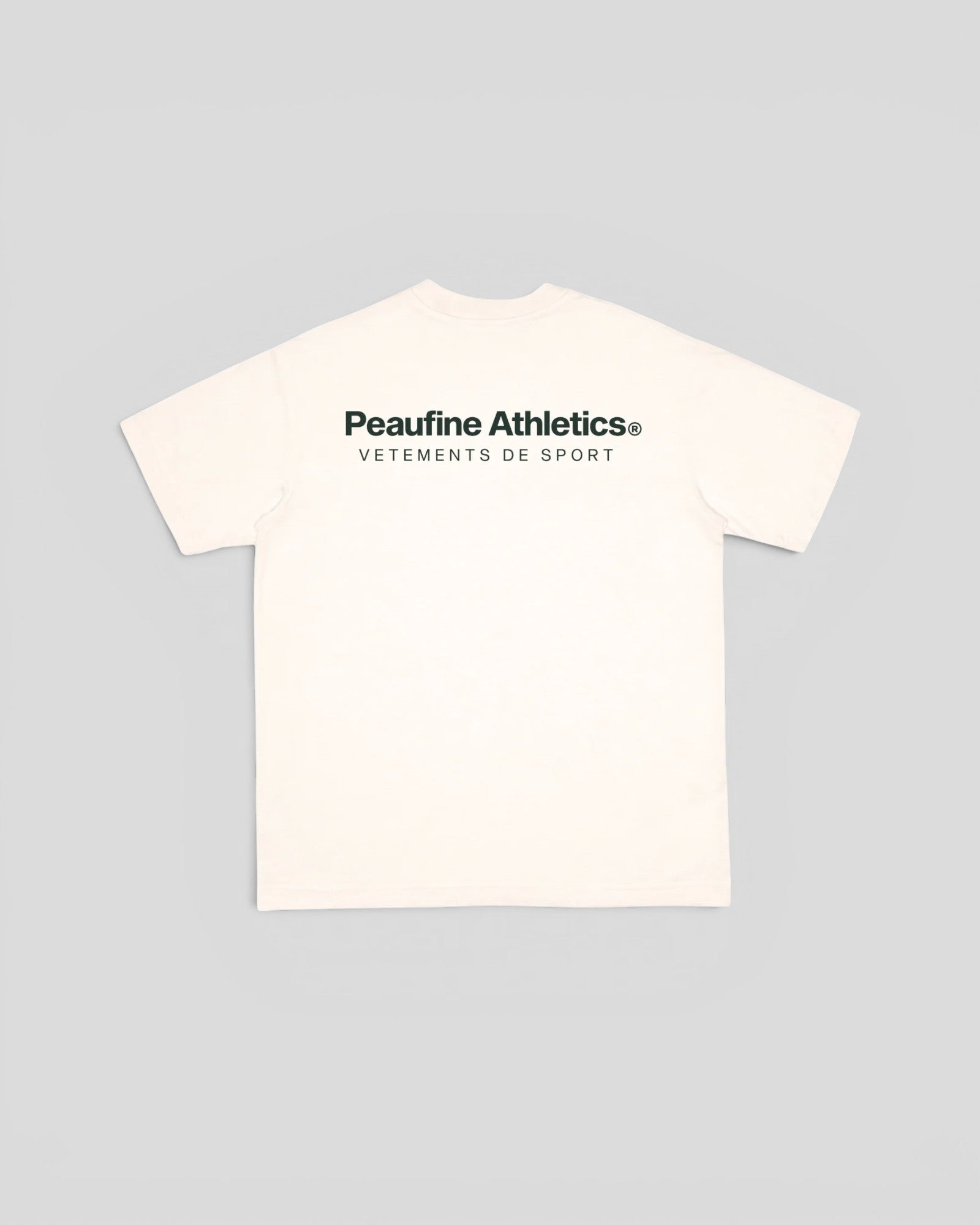 Peaufine || Wood T-Shirt - Vêtement De Sport - Off White - M’ Peaufine