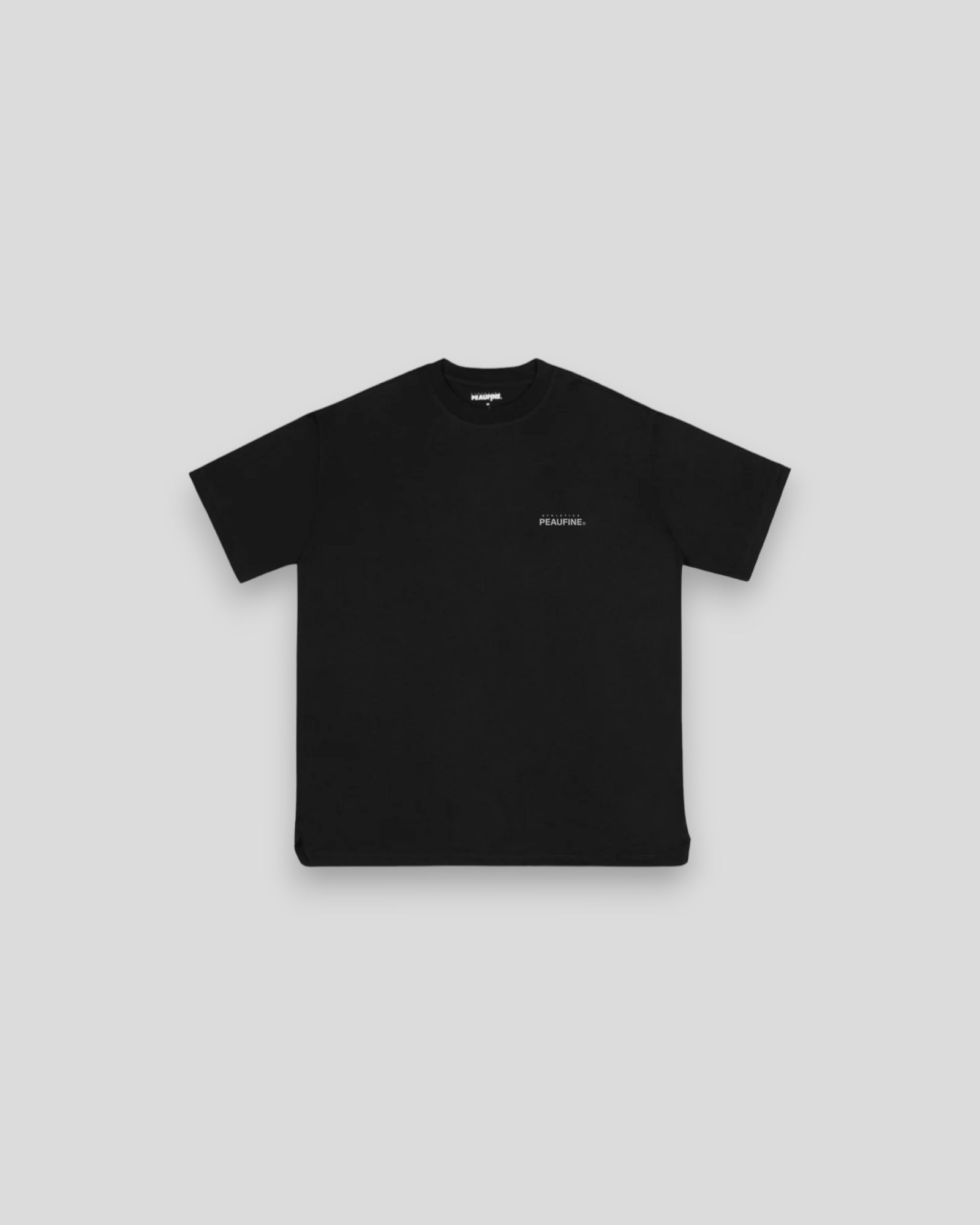 Peaufine || Wood T Shirt Classic - Black