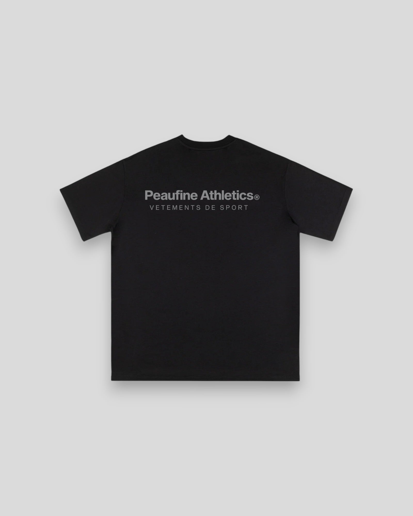 Peaufine || Wood T-Shirt - Night Run 3M - Black - M’ Peaufine