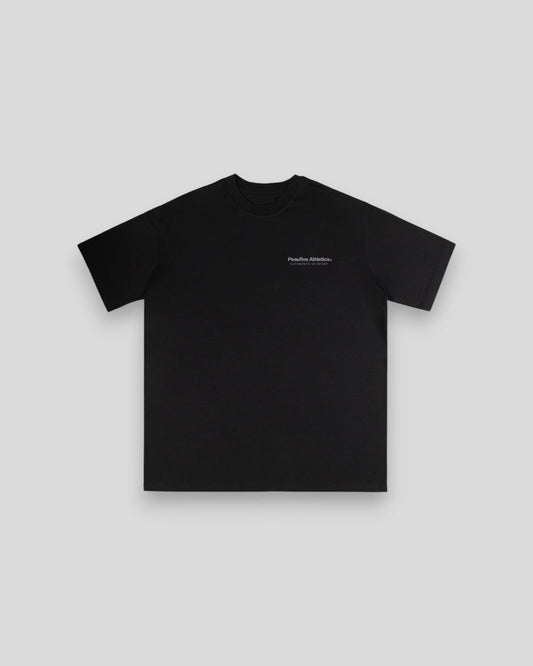 Peaufine || Wood T-Shirt - Night Run 3M - Black - M’ Peaufine