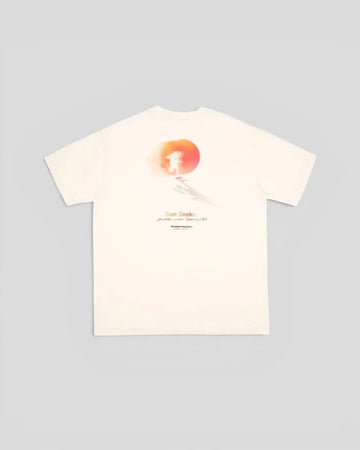 Peaufine || Oversize T-Shirt Sun Seeker - Off White - M’ Peaufine
