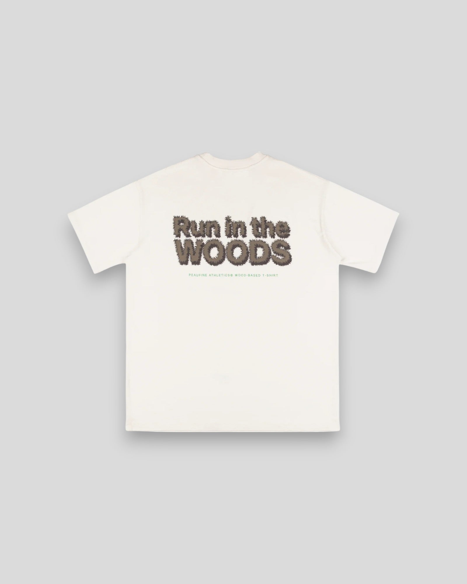 Peaufine || Wood T-Shirt - Run In The Woods - Off White - M’ Peaufine