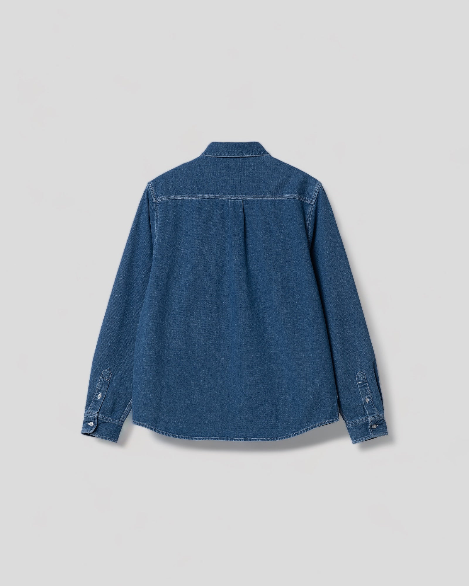Carhartt || L/S Weldon Shirt - Blue Stone Washed Carhartt