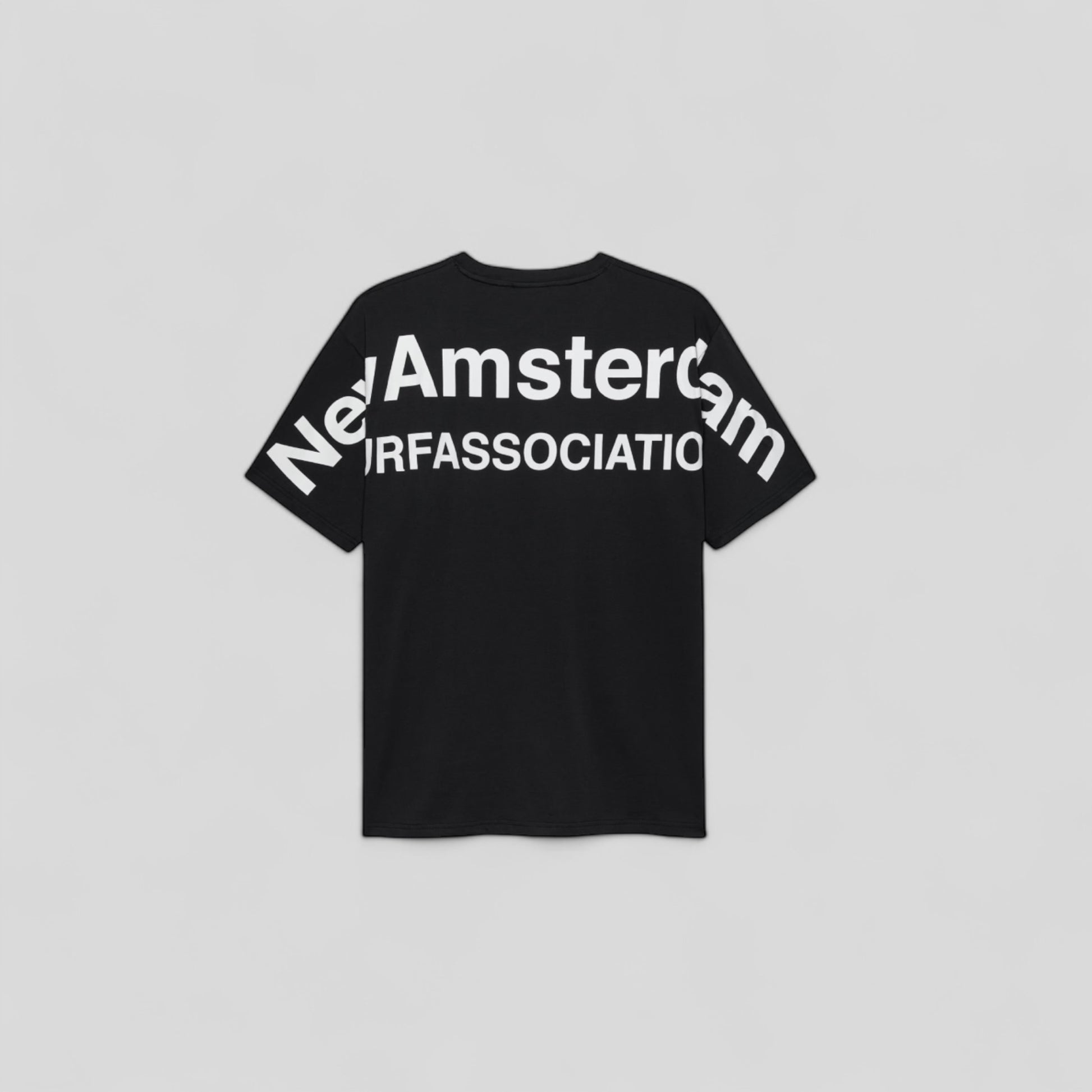 New Amsterdam || Big Name Tee - Black M" New Amsterdam Surf Association