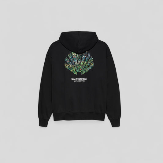 New Amsterdam || Tall Glass Hoodie - Black M" New Amsterdam Surf Association