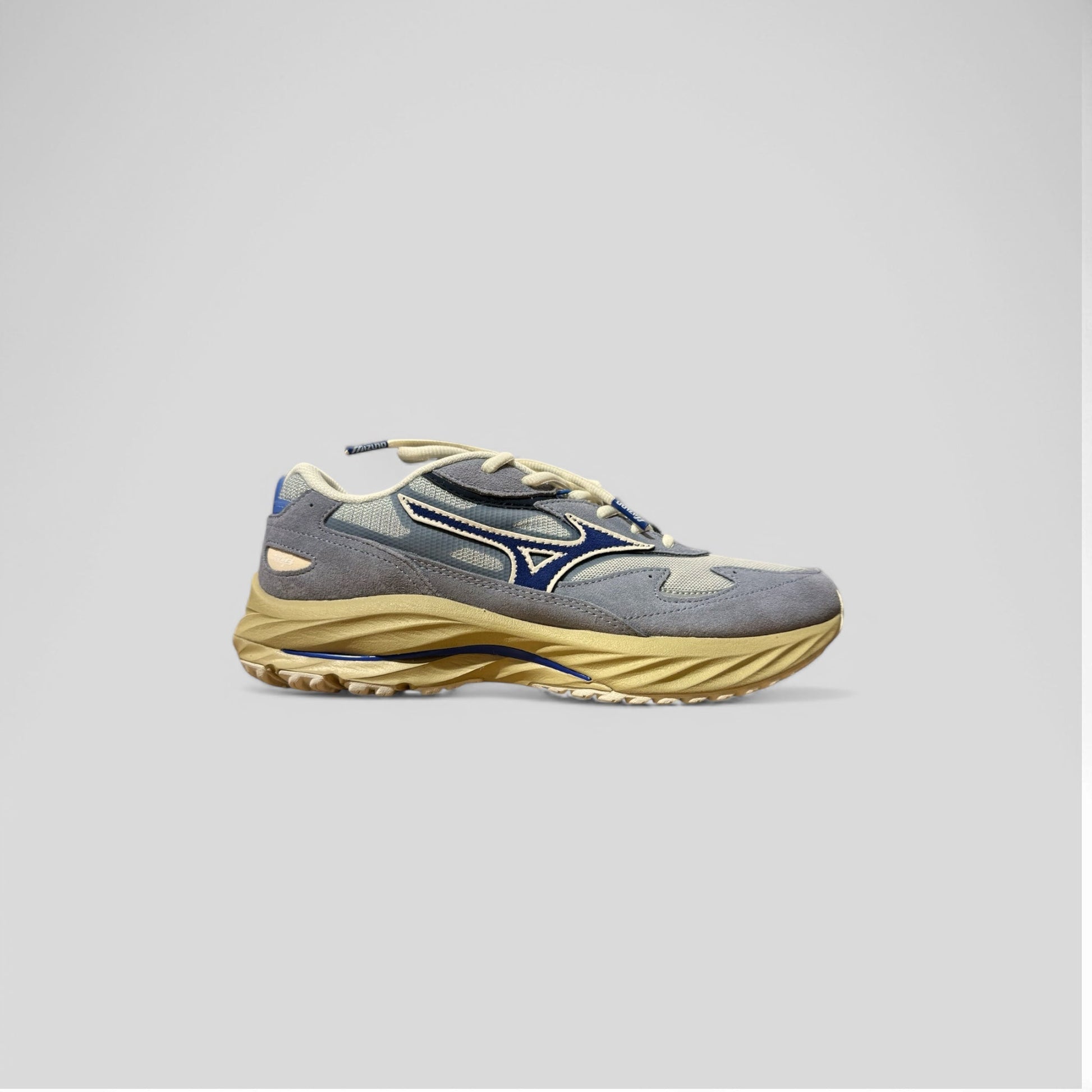 Mizuno || Wave Rider B - Lavender/Royal Blue - M" Mizuno