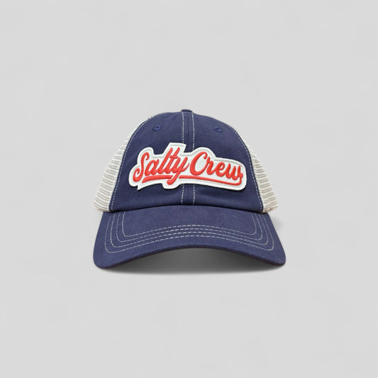 Salty Crew || Team Salty Dad Hat - Navy - M’ Salty Crew