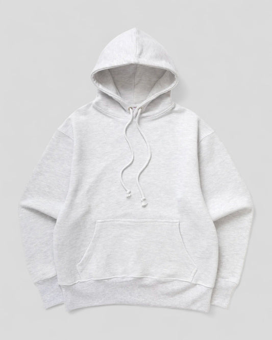 Power Goods || Super Weight Hoodie - Heather Grey - M' Power Goods