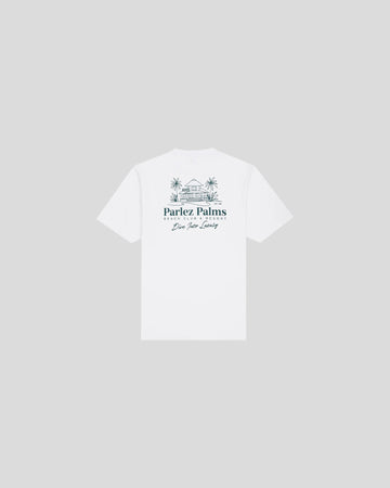 Parlez || Retreat T-Shirt - White Parlez