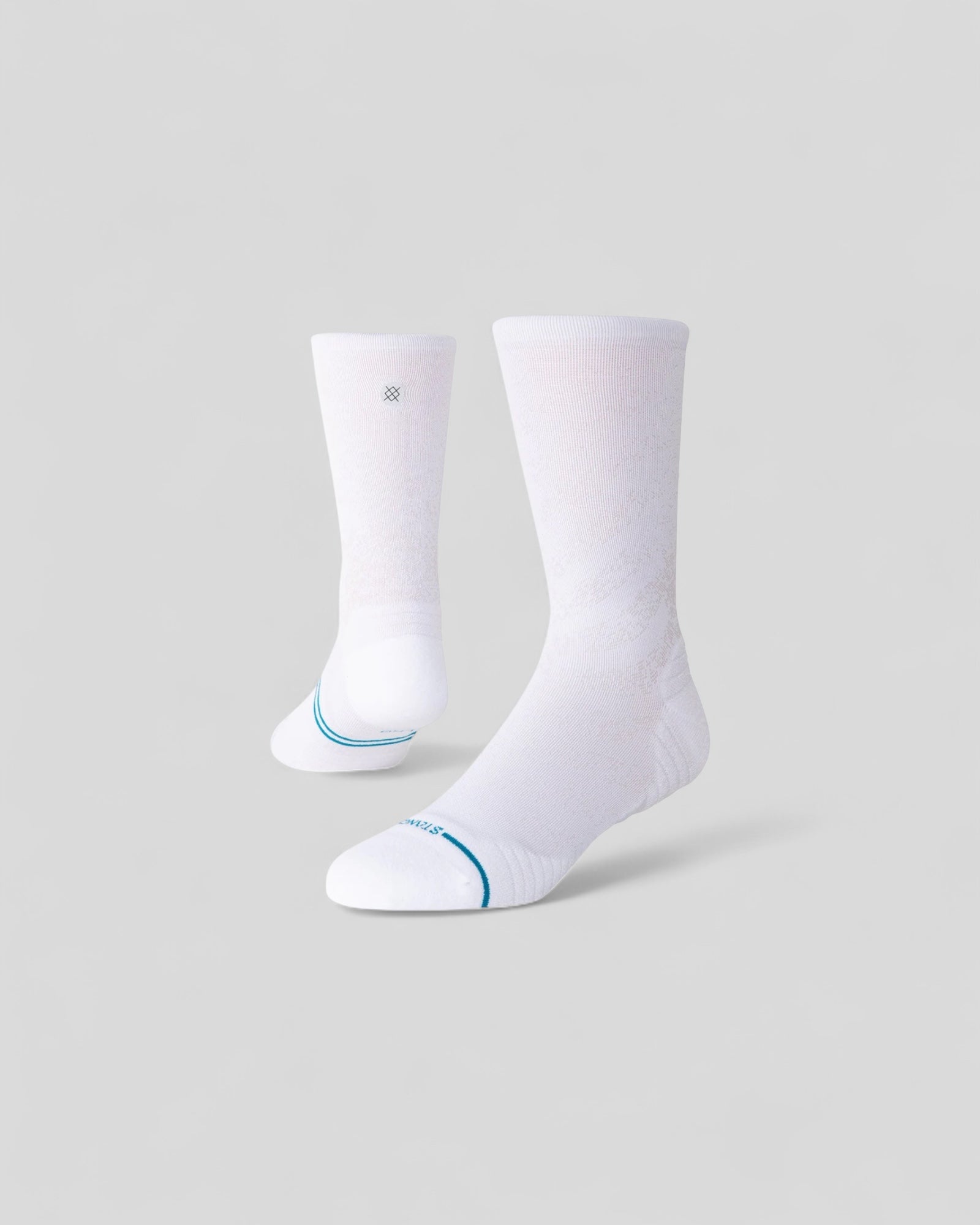 Stance || Run Light Crew - White - M’ Stance
