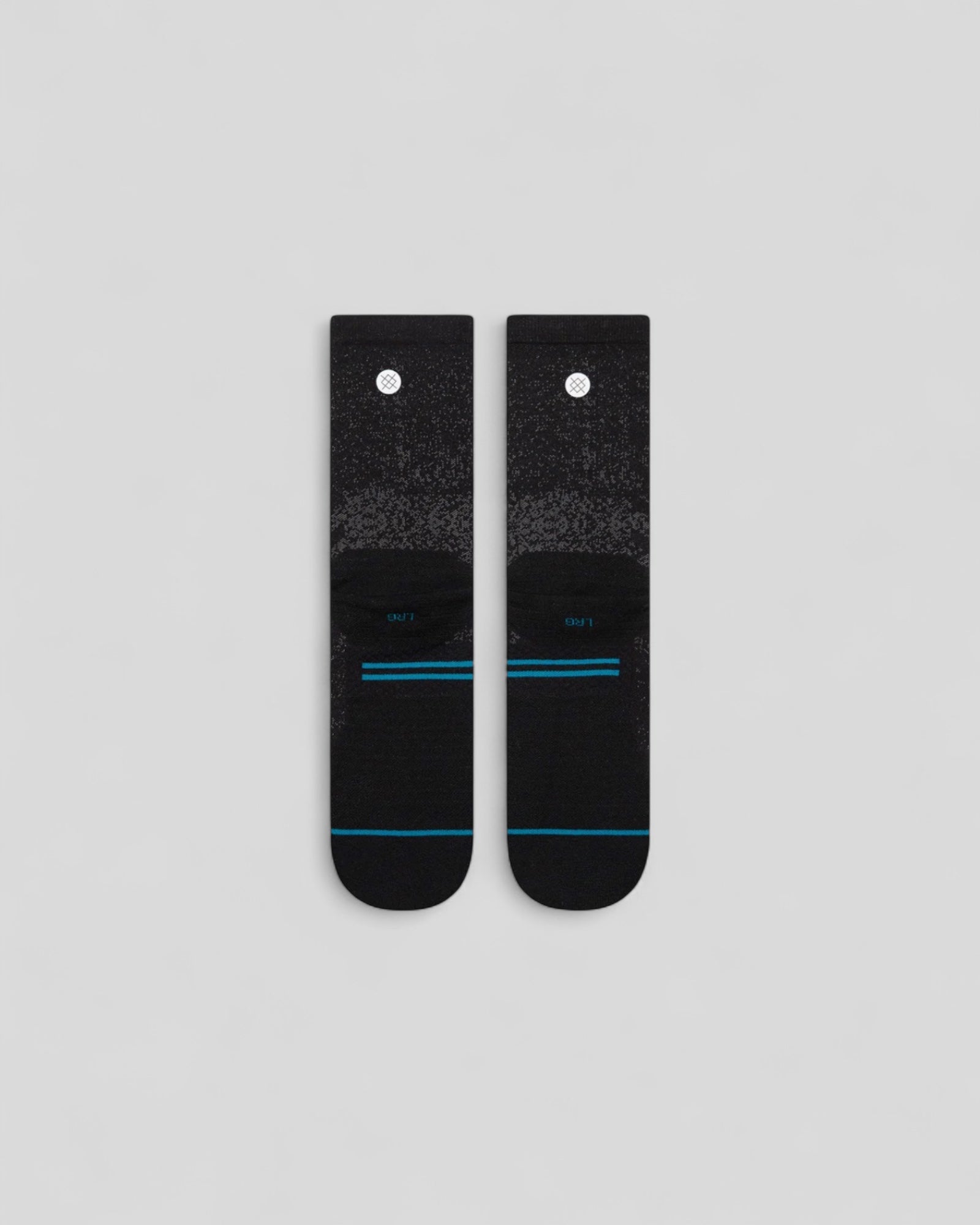 Stance || Run Light Crew - Black - M’ Stance