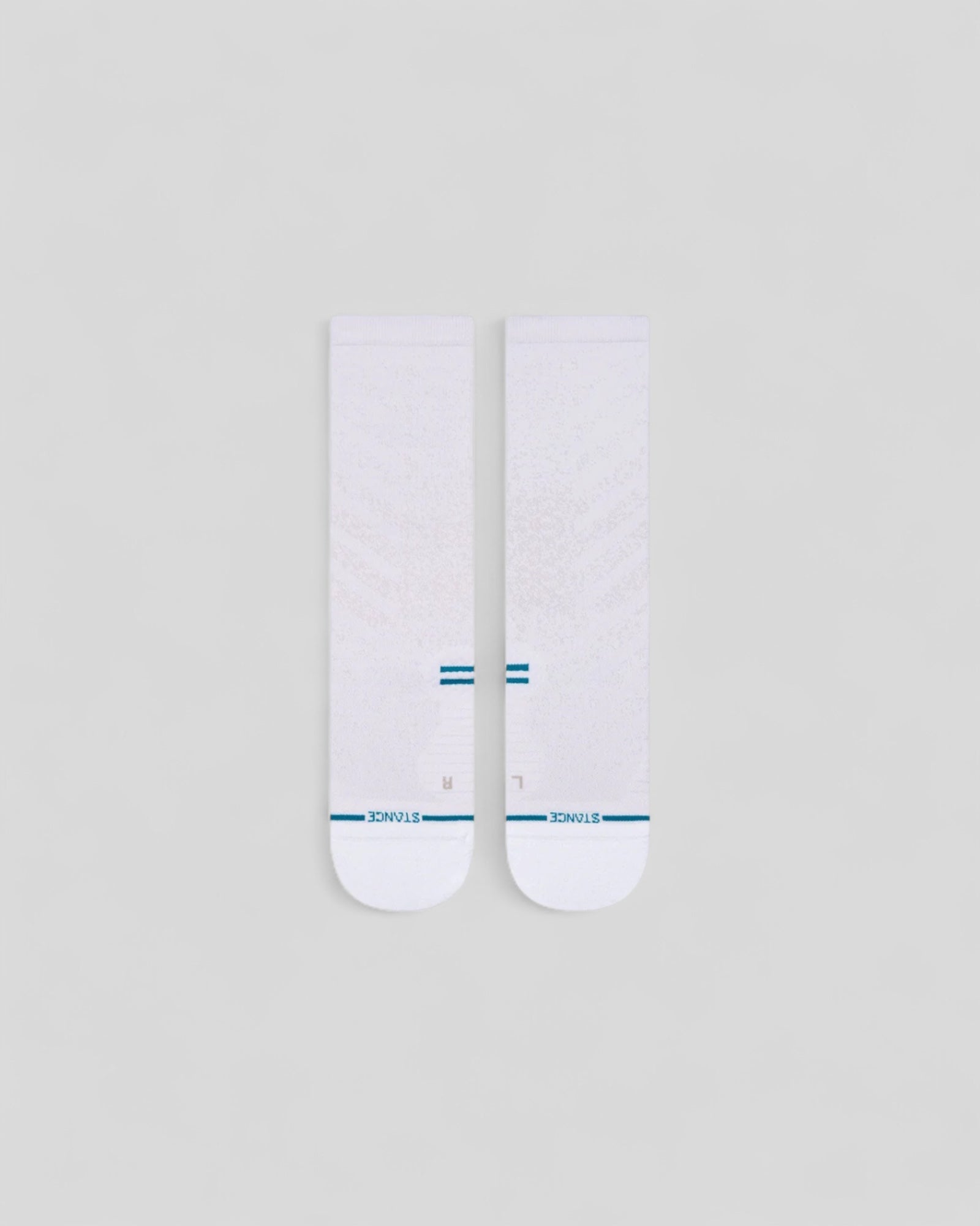 Stance || Run Light Crew - White - M’ Stance