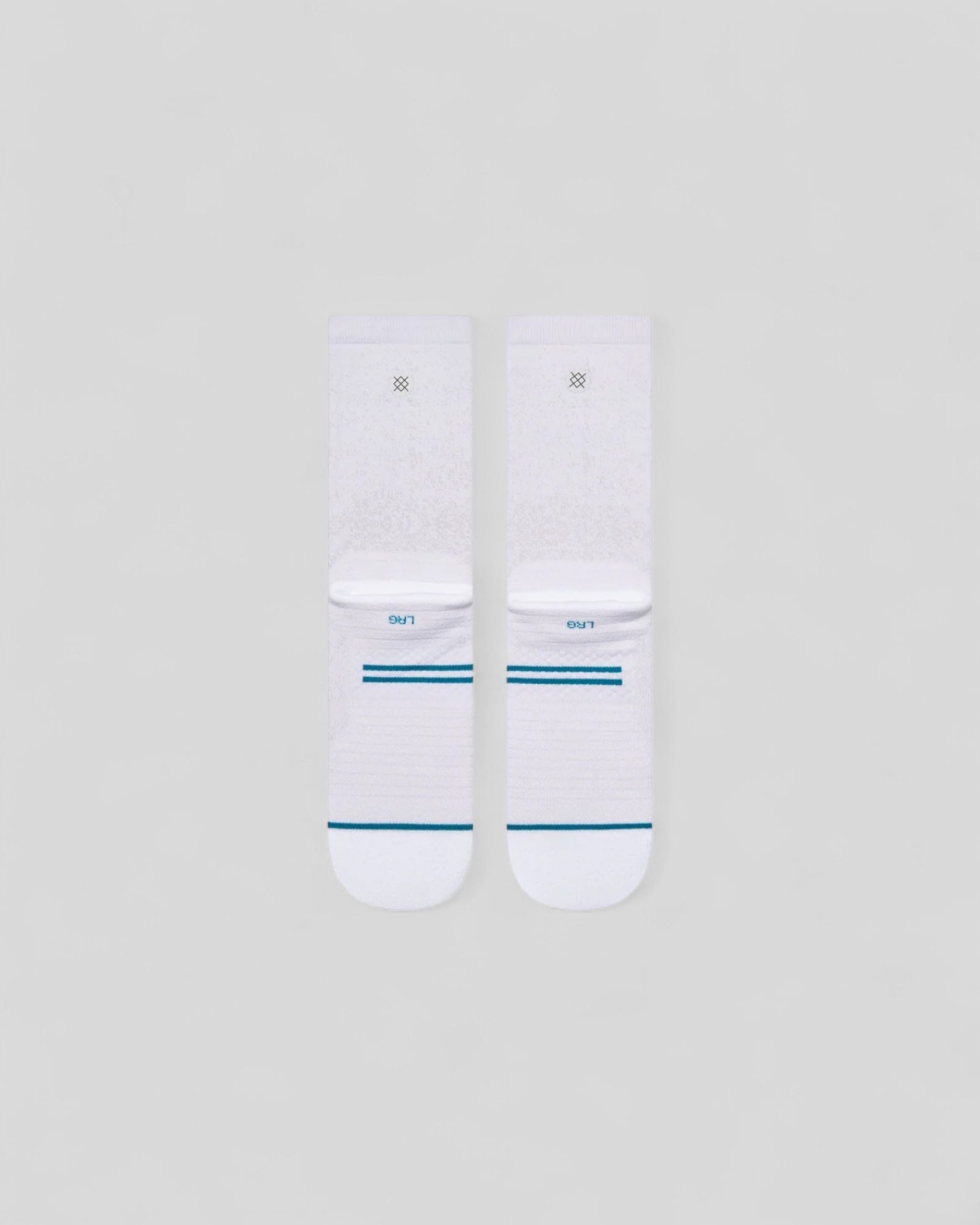 Stance || Run Light Crew - White - M’ Stance