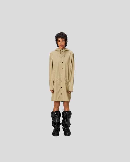 Rains || Long Jacket W3 - Sand Rains